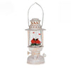 Perpetual Snow White Oil Lamp with Cardinal | Putti Christmas Shop