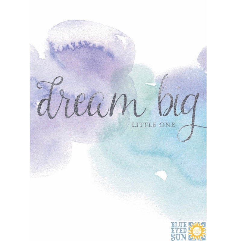 Dream Big Little One Water Color Greeting Card | Putti 