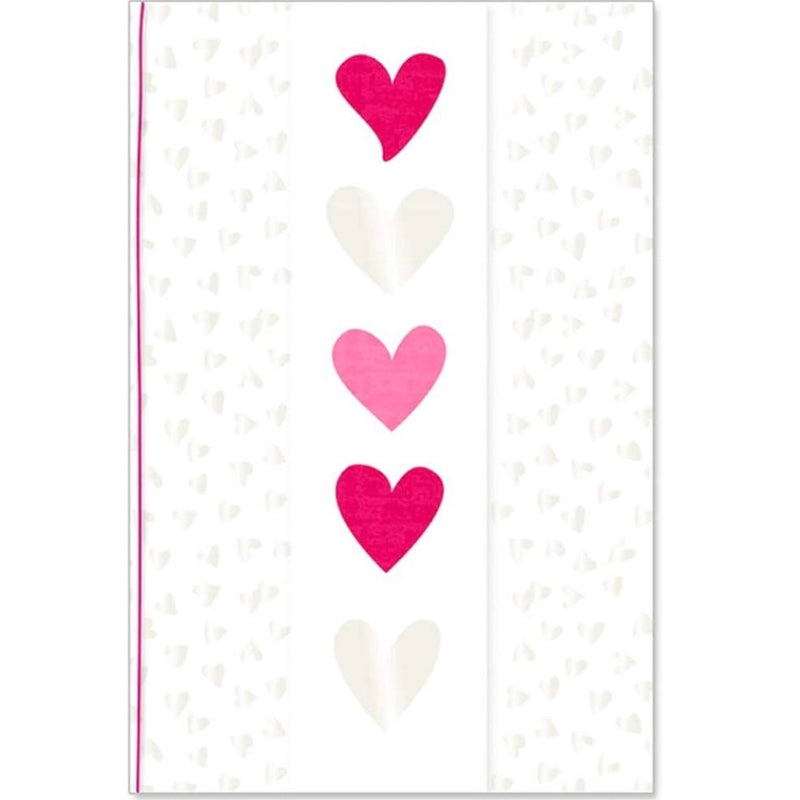 Artebene Row of Hearts Greeting Card | Putti Celebrations 