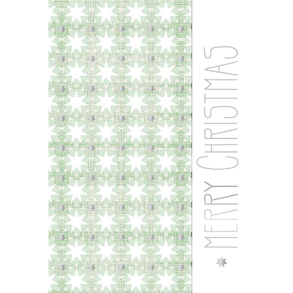 "Merry Christmas" Stars Greeting Card