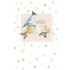 Artebene "Merry Christmas" Bird and Stars Greeting Card | Putti