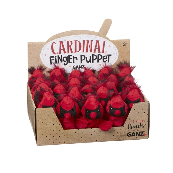 Cardinal Finger Puppets  | Putti Celebrations Canada 