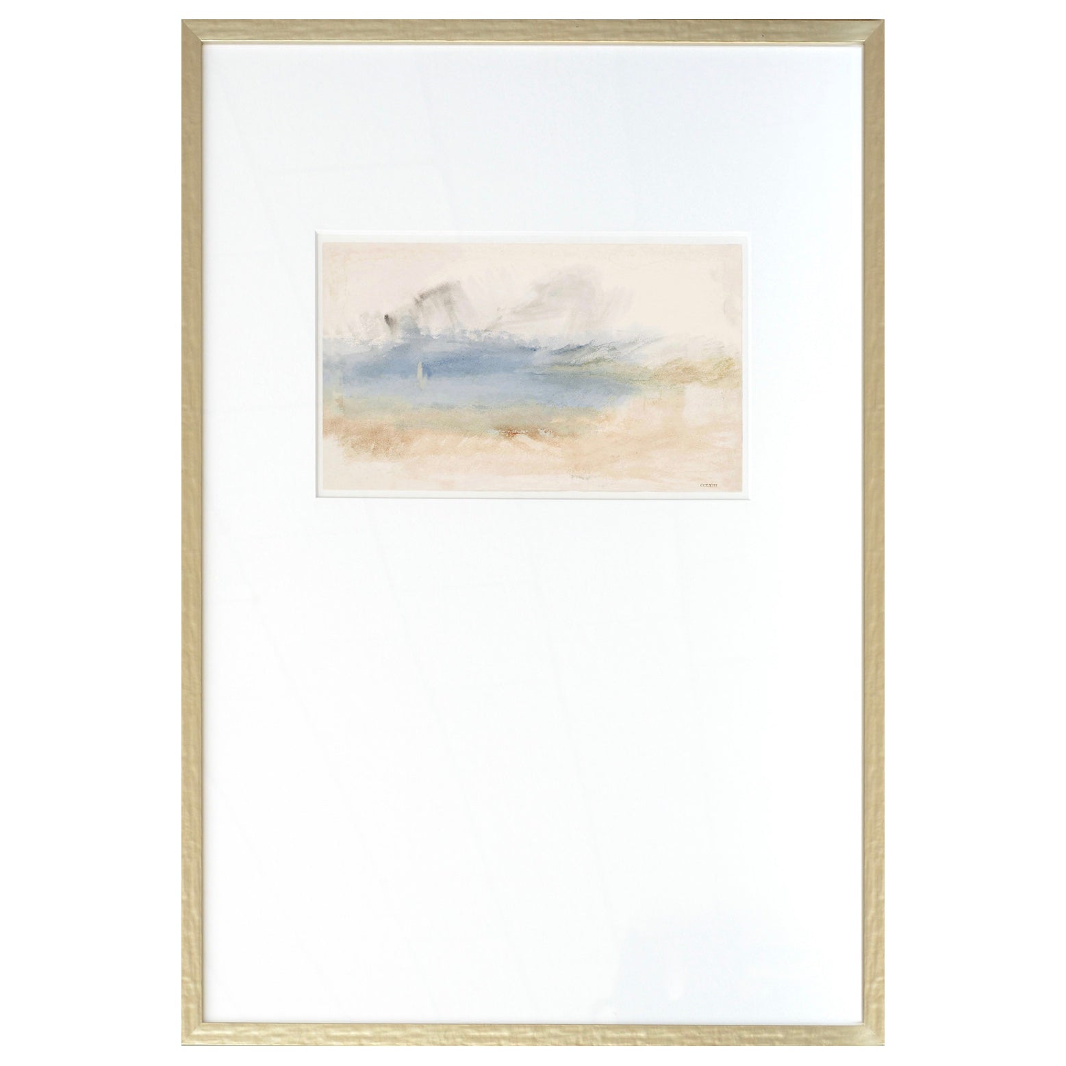  Turner "Seascape" Framed Print - Cobalt IV, Cel Arts Studio, Putti Fine Furnishings