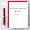 "Santa saw your Facebook page" Christmas Cards | Putti Christmas