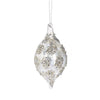 Shimmer Hand Blown Glass Drop Ornament