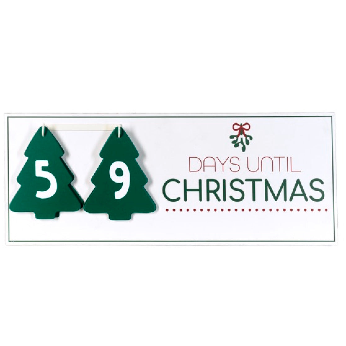 "Days Until Christmas" Countdown Calendar | Putti Christmas 