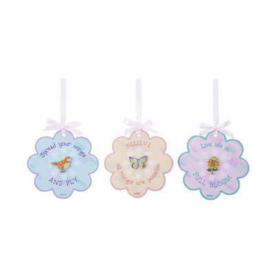 Springtime Jewelry Pins on Flower Cards