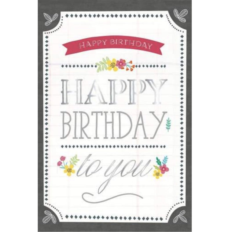 "Happy Birthday to You" Greeting Card