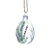 Herb and Lavender Glass Egg Ornament