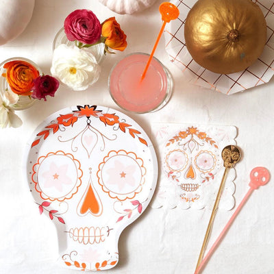 "Sugar Skull" Paper Napkins - Small, MM-Meri Meri UK, Putti Fine Furnishings