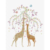 Summer Meadow Giraffe Greeting Card