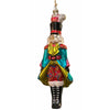 Katherine's Collection Glass Nutcracker Ornament - Turquoise