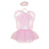 Pink Angel Marabou Costume-Children's-Creative Education-Putti Fine Furnishings