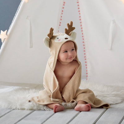 Elegant Baby "Deer" Bath Wrap, EB-Elegant Baby, Putti Fine Furnishings