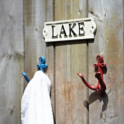 Lake Wall Sign