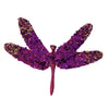 Purple Glitter Dragonfly, CT-Christmas Tradition, Putti Fine Furnishings