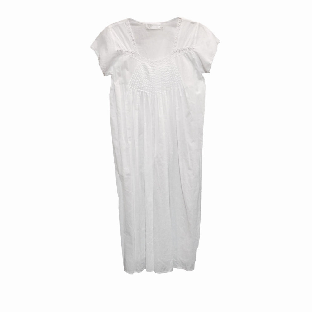  Victoriana "Melanie" Cotton Cap Sleeveless Nightdress, VI-Victoriana Imports, Putti Fine Furnishings