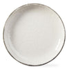 "Veranda" Bamboo Melamine Dinner Plates set of 4 - Ivory