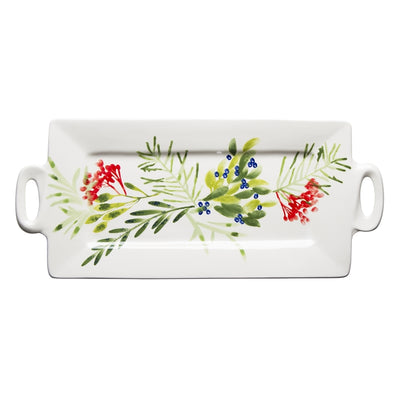 Winter Sprig Rectangular Platter