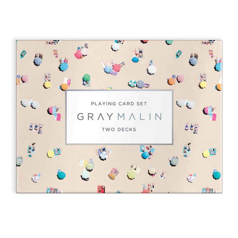 Gray Malin The Beach Playing Card Set | Putti Fine Furnishings 