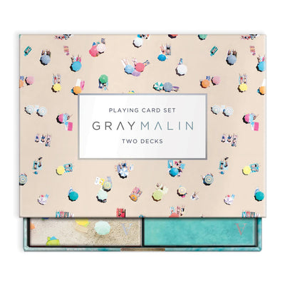 Gray Malin The Beach Playing Card Set | Putti Fine Furnishings