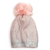 Faux Fur Pom Pom Hat - Pink | Putti Fine Fashions