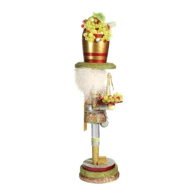 Wine Hat Nutcracker | Putti Christmas