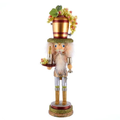 Wine Hat Nutcracker | Putti Christmas