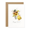 "Happy Easter" Chick Vase Greeting Card | Putti Fine Furnishings