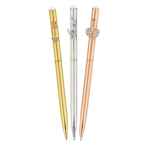 Ice Love Charm Pen Set -  Pencils and Pens - ICE London - Putti Fine Furnishings Toronto Canada - 1
