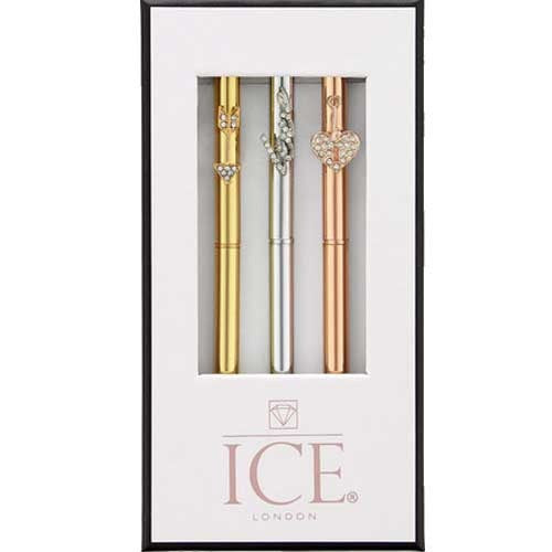 Ice Love Charm Pen Set -  Pencils and Pens - ICE London - Putti Fine Furnishings Toronto Canada - 1