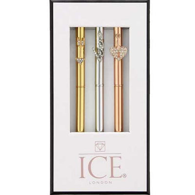 Ice Love Charm Pen Set -  Pencils and Pens - ICE London - Putti Fine Furnishings Toronto Canada - 1