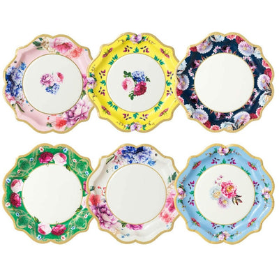 Truly Scrumptious Floral Medium Plates