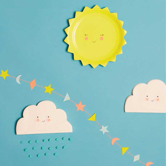 Cloud Shaped Paper Napkins - Small -  Party Supplies - MM-Meri Meri UK - Putti Fine Furnishings Toronto Canada