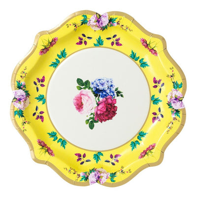 Truly Scrumptious Floral Medium Plates | Putti Party Supplies