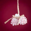 Pink Pinecone Ornament, TL-Triflora Limited UK, Putti Fine Furnishings