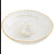 Gold Splatter Christmas Tree Chip and Dip Set