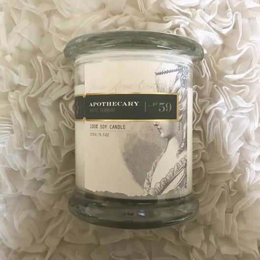 Apothecary Candle by Pure - White Flowers No. 59-Candles-PHC-Pure Home Couture-Putti Fine Furnishings