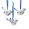 Kurt Adler Delft Blue Bird Ornament | Putti Christmas Decorations Canada