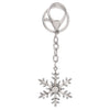 Snowflake Crystal Bag Charm Key Chain | Putti Fine Fashions
