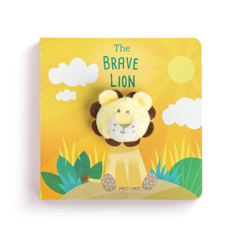 "The Brave Lion" Finger Puppet Book