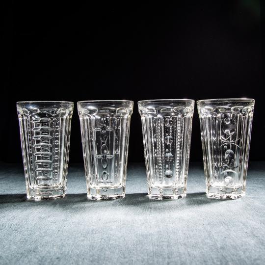 La Rocher Saga Blazons Long Drink Glass 12oz - Putti Fine Furnishings 