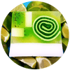 Bomb Cosmetics "Lime and Dandy" Soap Slice | Le Petite Putti