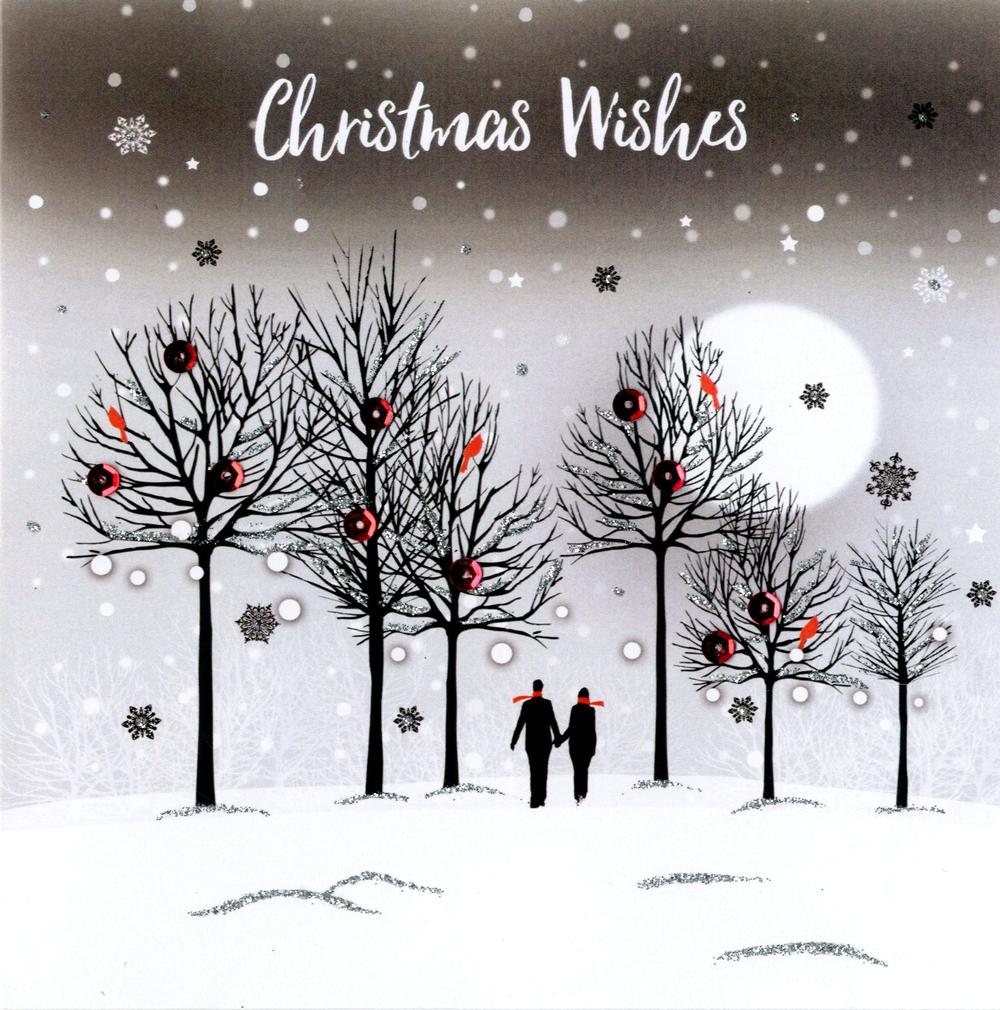 "Christmas Wishes" Luxury Greeting Card