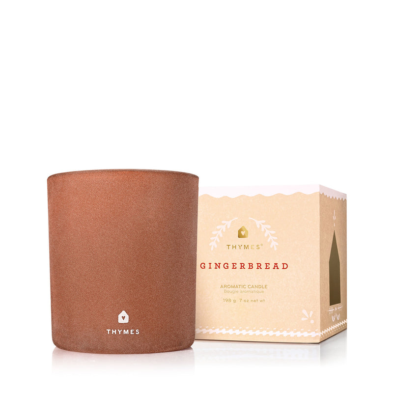 Thymes Gingerbread Poured Candle - Medium | Putti Fine Furnishings Canada
