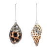 Beaded Glass Shell Ornament | Putti Celebrations Canada