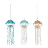 Jewelled Jellyfish Glass Ornament