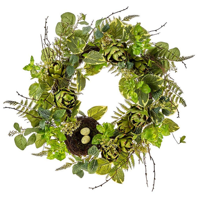 Raz Artichoke Wreath | Putti Fine Furnishings Canada
