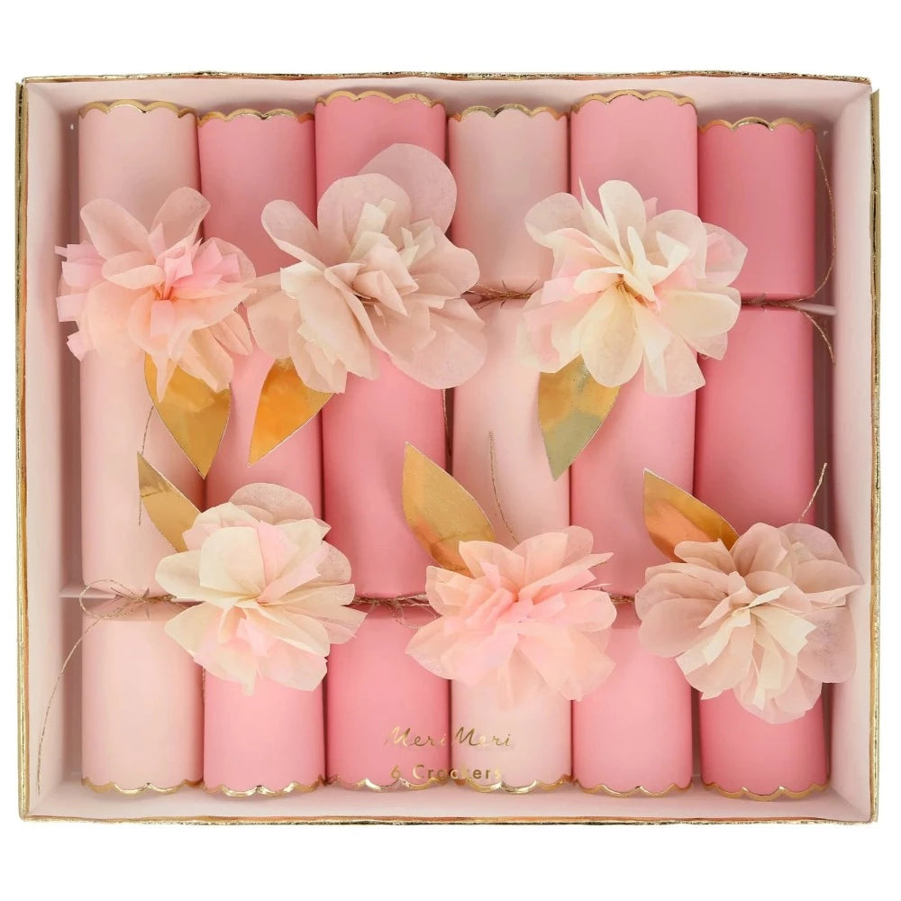 Meri Meri Pink Floral Surprise Crackers