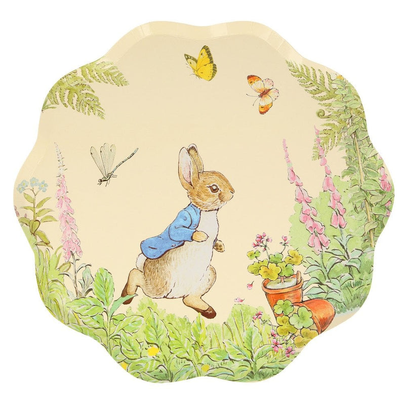 Meri Meri Peter Rabbit in the Garden Paper Dinner Plates | Putti Party Supplies 